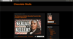 Desktop Screenshot of chocolateskulls.blogspot.com