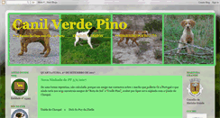 Desktop Screenshot of canilverdepino.blogspot.com