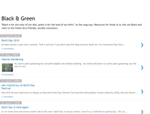 Tablet Screenshot of blackgreenenvironment.blogspot.com