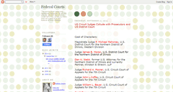 Desktop Screenshot of federalcourts.blogspot.com