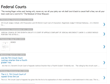 Tablet Screenshot of federalcourts.blogspot.com