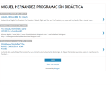 Tablet Screenshot of miguelhernandezdidactica.blogspot.com