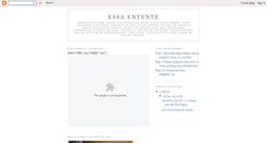 Desktop Screenshot of essa-entente.blogspot.com