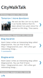 Mobile Screenshot of citywalktalk.blogspot.com