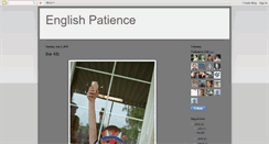 Desktop Screenshot of englishpatience.blogspot.com