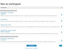 Tablet Screenshot of new-on-world-game.blogspot.com