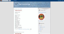 Desktop Screenshot of bigfireworks.blogspot.com