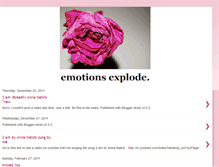 Tablet Screenshot of emotions-explode.blogspot.com