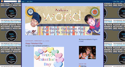 Desktop Screenshot of aidencsworld.blogspot.com