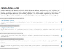 Tablet Screenshot of estadodopantanal.blogspot.com