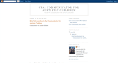 Desktop Screenshot of cpacommunicator.blogspot.com