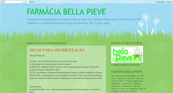 Desktop Screenshot of farmaciabellapieve.blogspot.com