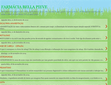 Tablet Screenshot of farmaciabellapieve.blogspot.com