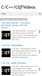 Mobile Screenshot of cppvideos.blogspot.com