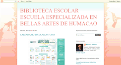Desktop Screenshot of bellasarteshumacao.blogspot.com