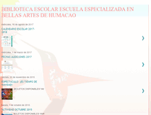 Tablet Screenshot of bellasarteshumacao.blogspot.com