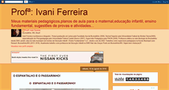 Desktop Screenshot of professoraivaniferreira.blogspot.com