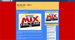 Desktop Screenshot of mixriofm.blogspot.com