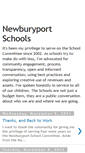 Mobile Screenshot of newburyportschools.blogspot.com