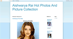 Desktop Screenshot of aishwaryaraihotphotoz.blogspot.com