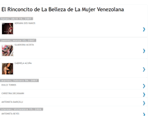 Tablet Screenshot of lamujervenezolana.blogspot.com