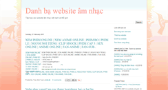 Desktop Screenshot of danhbawebsiteamnhac.blogspot.com