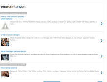 Tablet Screenshot of emmainlondon.blogspot.com