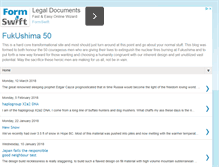 Tablet Screenshot of fukushima50.blogspot.com