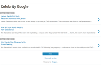 Tablet Screenshot of googlecelebrity.blogspot.com