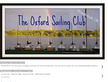 Tablet Screenshot of oxfordsailingclub.blogspot.com