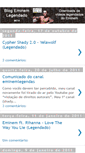 Mobile Screenshot of eminemlegendado.blogspot.com