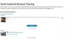 Tablet Screenshot of northcaldwellpersonaltraining.blogspot.com