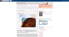 Desktop Screenshot of knittingbythesea.blogspot.com