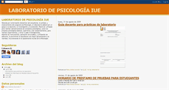 Desktop Screenshot of labpsicologiaiue.blogspot.com