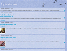 Tablet Screenshot of joyinmorocco.blogspot.com