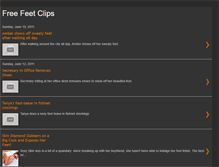 Tablet Screenshot of freefeetclips.blogspot.com
