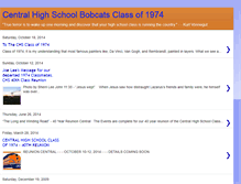 Tablet Screenshot of chsclassof74.blogspot.com