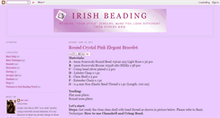 Desktop Screenshot of irish-beading.blogspot.com