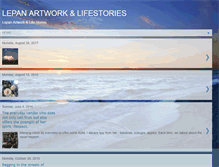 Tablet Screenshot of lepanart.blogspot.com