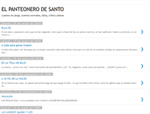 Tablet Screenshot of elpanteonerodesanto.blogspot.com