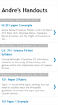Mobile Screenshot of andreshandouts.blogspot.com