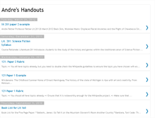 Tablet Screenshot of andreshandouts.blogspot.com