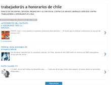 Tablet Screenshot of honorariosdechile.blogspot.com