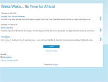 Tablet Screenshot of adinabafanabafana.blogspot.com