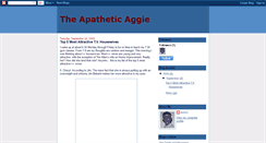 Desktop Screenshot of apatheticaggie.blogspot.com