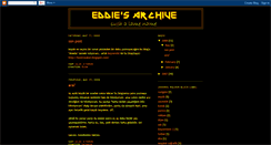 Desktop Screenshot of eddiesarchive.blogspot.com