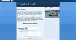 Desktop Screenshot of hovpodhovercraft3396.blogspot.com