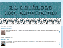 Tablet Screenshot of elcatalogodelamigurumi.blogspot.com