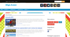 Desktop Screenshot of megaacesso.blogspot.com