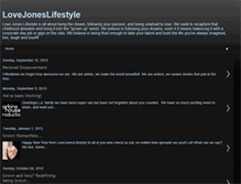 Tablet Screenshot of lovejoneslifestyle.blogspot.com